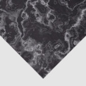 Schwarzer Marmor Seidenpapier (Ausschnitt)