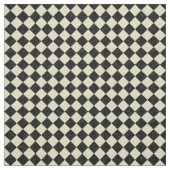 SCHWARZER MARMOR SQUARE2 U. BEIGE LEINEN STOFF (Muster)