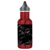 Schwarzer Marmor Stone Wasserflasche (Links)