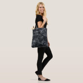 Schwarzer Marmor Tasche (Am Model)
