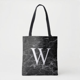 Schwarzer Marmor Urtontasche Tasche