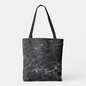 Schwarzer Marmor Urtontasche Tasche (Rückseite)