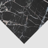 schwarzer Marmorstein Seidenpapier (Ausschnitt)