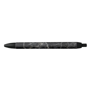 Schwarzer Marmorstift Kugelschreiber