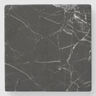 Schwarzer MarmorUntersetzer Steinuntersetzer