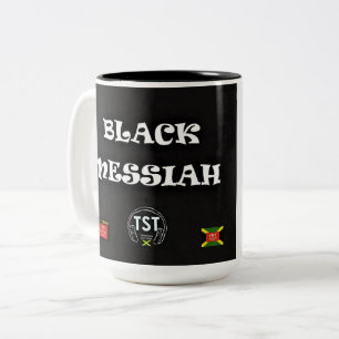 SCHWARZER MESSIAS JMT Two-Tone Tasse, 15 oz Zweifarbige Tasse