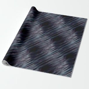 Schwarzer Metallic-Effekt Geschenkpapier