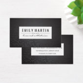 Schwarzer metallischer Hintergrund | Weißer Rahmen (Schreibtisch)