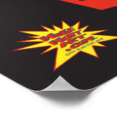 Schwarzer Mit Augen Jack Poster (Ecke)