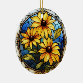 Schwarzer Mit Augen Susan Maryland Blume Ornament (Rechts)