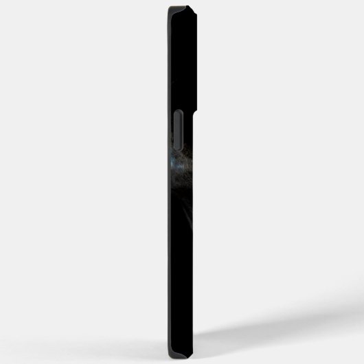 Schwarzer Modern Skull Case-Mate iPhone Hülle (Rückseite / Rechts)