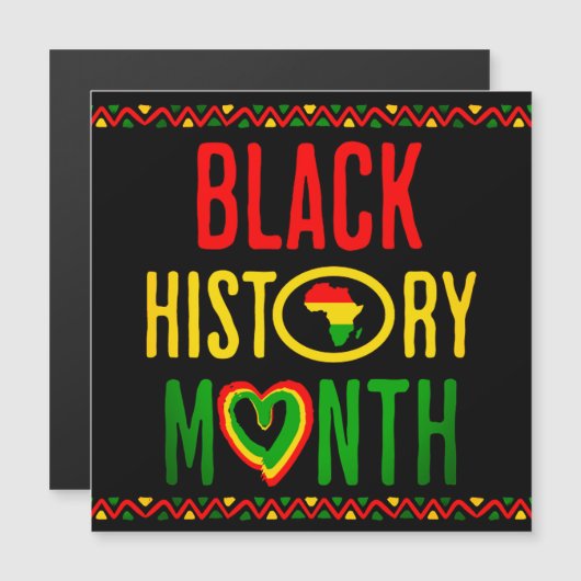 Schwarzer Monat, 19. Juni, Schwarzer Monat der Ges Magnetkarte (Vorne/Hinten)