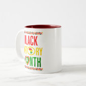 Schwarzer Monat, 19. Juni, Schwarzer Monat der Ges Zweifarbige Tasse (Vorderseite Links)