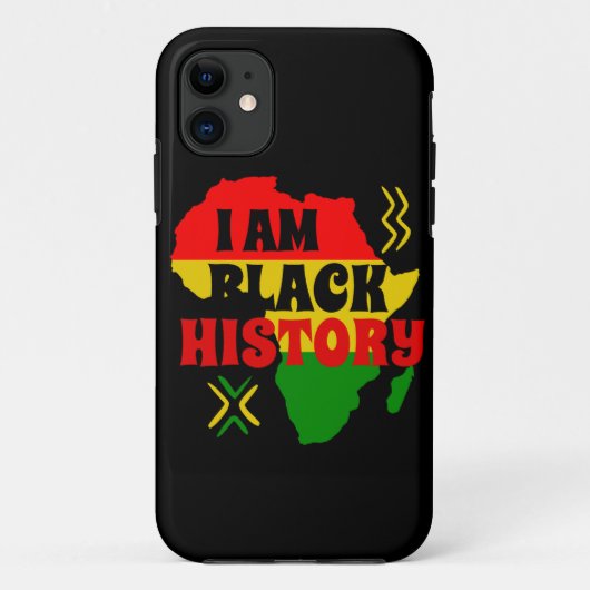 Schwarzer Monat der Geschichte, afrikanisch-amerik Case-Mate iPhone Hülle (Rückseite)