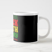 Schwarzer Monat der Geschichte, afrikanisch-amerik Jumbo-Tasse (Rechts)