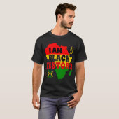 Schwarzer Monat der Geschichte, afrikanisch-amerik T-Shirt (Vorne ganz)