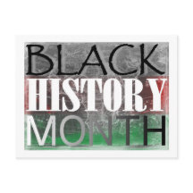 Schwarzer Monat der Geschichte (afrikanische Flagg