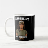 Schwarzer Monat der Geschichte, ohne durch negativ Kaffeetasse (Links)