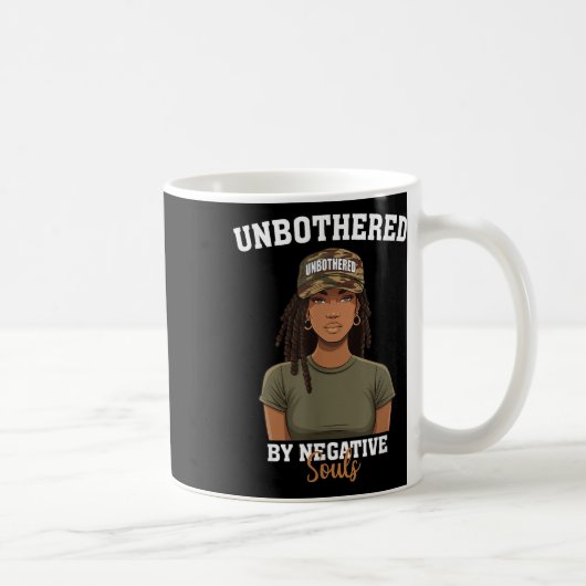 Schwarzer Monat der Geschichte, ohne durch negativ Kaffeetasse (Rechts)