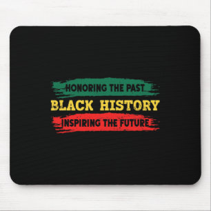 Schwarzer Monat der Geschichte Stolz Afrikanisches Mousepad