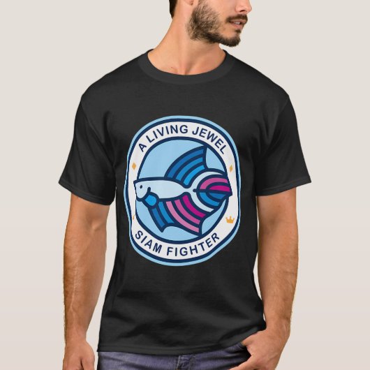 Schwarzer Moor Goldfisch T-Shirt (Vorderseite)