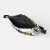 Schwarzer Mops Bauchtasche (Offen)