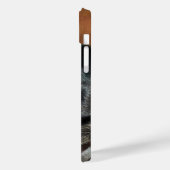 Schwarzer Mops Case-Mate iPhone Hülle (Rückseite / Links)