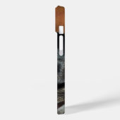 Schwarzer Mops Case-Mate iPhone Hülle (Rückseite / Links)