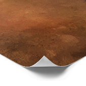 Schwarzer Mops Hund Foto Poster (Ecke)