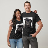 Schwarzer Mops Klassiker 445 T-Shirt (Unisex)