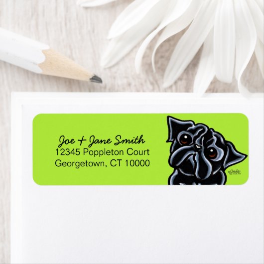 Schwarzer Mops Limon (Insitu)