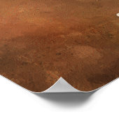 Schwarzer Mops Poster (Ecke)