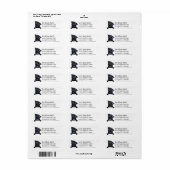 Schwarzer Mops sauber und einfach (Vorne)