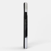 Schwarzer Mops Welpe Case-Mate iPhone Hülle (Hinten/Rechts)