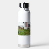 Schwarzer Mops Welpe Trinkflasche (Links)