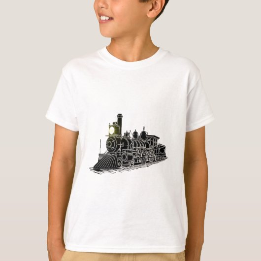 Schwarzer Motor T-Shirt (Vorderseite)