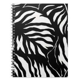 Schwarzer Musterhintergrund Notizblock