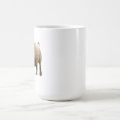 Schwarzer Nashorn Kaffeebecher Kaffeetasse (Mittel)