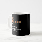 Schwarzer Nephrologe Definition Funny Nephrologie Kaffeetasse (Vorderseite Links)