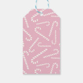 Schwarzer Nutcracker in rosa Anzug Frohe Weihnacht Geschenkanhänger (Rückseite)