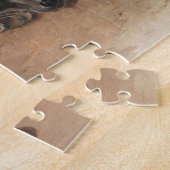 Schwarzer oder Silberfuchs (Vulpes fulvus) Puzzle (Seite)