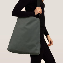Schwarzer Olive Solid Schlicht Tragetaschen Mit Langen Trägern