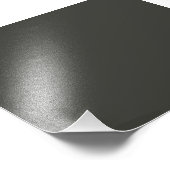 Schwarzer Olivenbaum (feste Farbe) Fotodruck (Ecke)