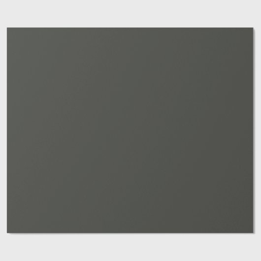 Schwarzer Olivenbaum (feste Farbe) Geschenkpapier (Flach)