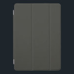 Schwarzer Olivenbaum (feste Farbe) iPad Pro Cover<br><div class="desc">Schwarzer Olivenbaum (feste Farbe)</div>
