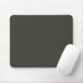 Schwarzer Olivenbaum (feste Farbe) Mousepad (Mit Mouse)