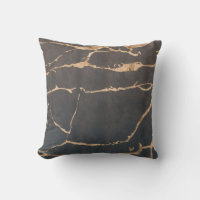 Schwarzer Onyx Moderner Marmor Goldfilm Edelstein
