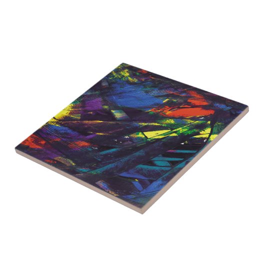 Schwarzer Opal Fliese (Seite)