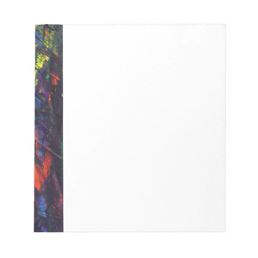 Schwarzer Opal Notizblock (Vorderseite)