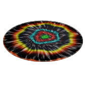 Schwarzer Opal-Tie-Dye, Schneidebrett (Ecke)